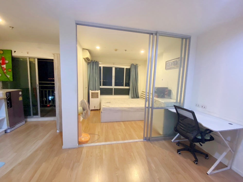 For SaleCondoSeri Thai, Ramkhamhaeng Nida : S-LP60184 Lumpini Ram 60, bedroom divider, 26 sq m., 14th floor, fully furnished, 1.85 million, 081-904-4692