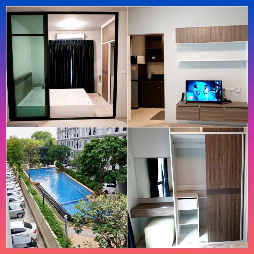 For SaleCondoSeri Thai, Ramkhamhaeng Nida : Condo for sale, Unio, Unio Ramkhamhaeng, Seri Thai, near NIDA, The Mall Bangkapi Fashion, Ramindra, Nawamin, Kasemrad Ram Hospital.