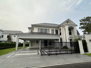 For SaleHouseLadkrabang, Suwannaphum Airport : 🦢🦢⚡️🔥📍Perfect Masterpiece Rama 9 - Krungthep Kreetha🦢🦢Luxurious detached house on large land, size 170 sq m, usable area 423 sq m. Selling for only 45,000,000฿.