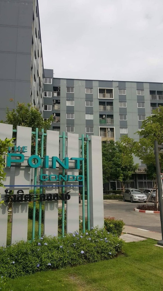 For SaleCondoPathum Thani,Rangsit, Thammasat : Urgent sale!!!! With furniture and electrical appliances, The Point Condo Rangsit Khlong 6, ready to move in immediately.