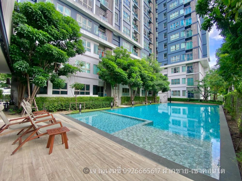 For SaleCondoRama 2, Bang Khun Thian : Asset code: 0076 Condo for sale East Rama 2 📞 Contact: 092-666-5617 (Jedite)