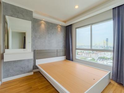 For SaleCondoRama3 (Riverside),Satupadit : Sell LUMPINI PARK Condo - Rama 3, 33 sqm, 12A th floor, with a view of the suspension bridge. TV