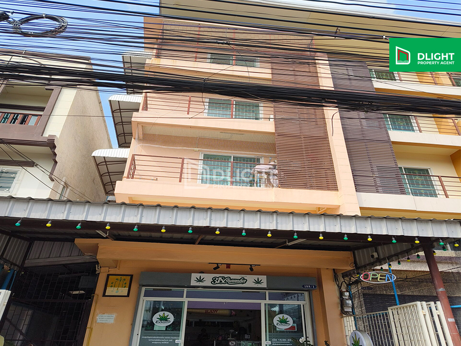 For SaleShophouseNonthaburi, Bang Yai, Bangbuathong : Commercial building, 4 floors, Orareeya Place Village, 41.7 sq m, 320 sq m, 4 bedrooms, 5 bathrooms, price 6.9 million baht, corner unit, free! Decoration cost worth 3 million baht.