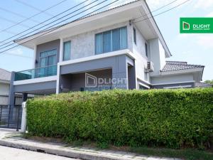 For SaleHousePattanakan, Srinakarin : urgent!! Single house, Perfect place, Krungthep Kreetha, newly cut, 63.4 sq m, price 9.3 million baht, 4 bedrooms, 3 bathrooms.