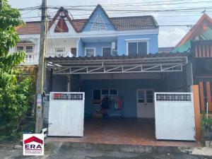 For SaleTownhousePattaya, Bangsaen, Chonburi : L080488 2-story townhouse for sale, Kiang Khao Village, 2 bedrooms, 2 bathrooms, Chonburi.