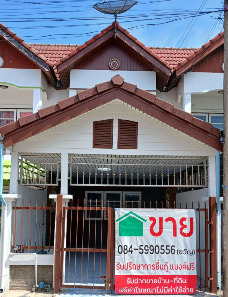 For SaleTownhouseNonthaburi, Bang Yai, Bangbuathong : Beautiful townhouse for sale Saeng Bua Thong Villa Village, Bua Thong Thani, 18 sq m, price only 1.3 million.