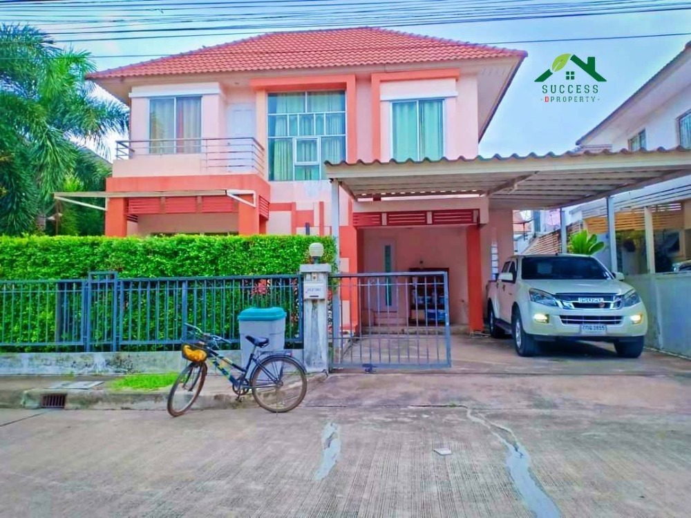 For SaleHouseSamut Prakan,Samrong : Single house for sale, Rasika Village, Thepharak, area 53 sq m, good condition, ready to move in. Good location, next to the main road, easy to get in and out, no traffic jams.