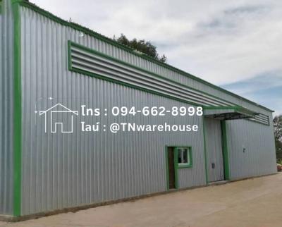 For RentWarehouseRayong : Warehouse for rent, Ban Khai, Rayong, 495 sq m., on the main road [ R03BC ].