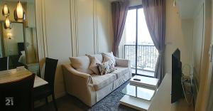 For RentCondoWongwianyai, Charoennakor : For Rent –1 Bedroom Luxury Décor Near BTS at NYE by Sansiri