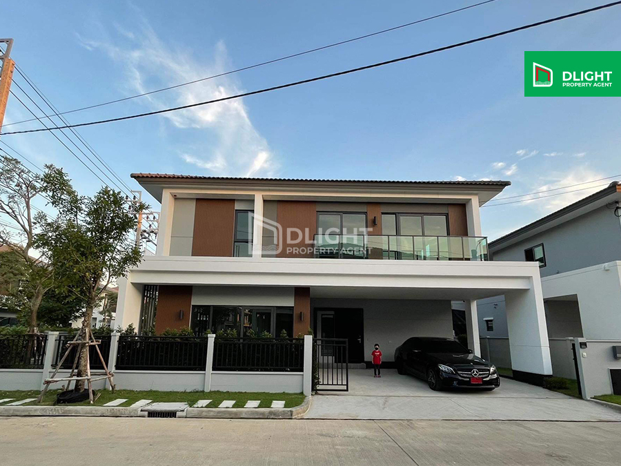 For SaleHouseNonthaburi, Bang Yai, Bangbuathong : Single house Centro Maha Jesada Bodin Bridge. Sai Ma-Nonthaburi 66.90 sq m, 225 sq m, 4 bedrooms, 5 bathrooms, price 12.5 million baht