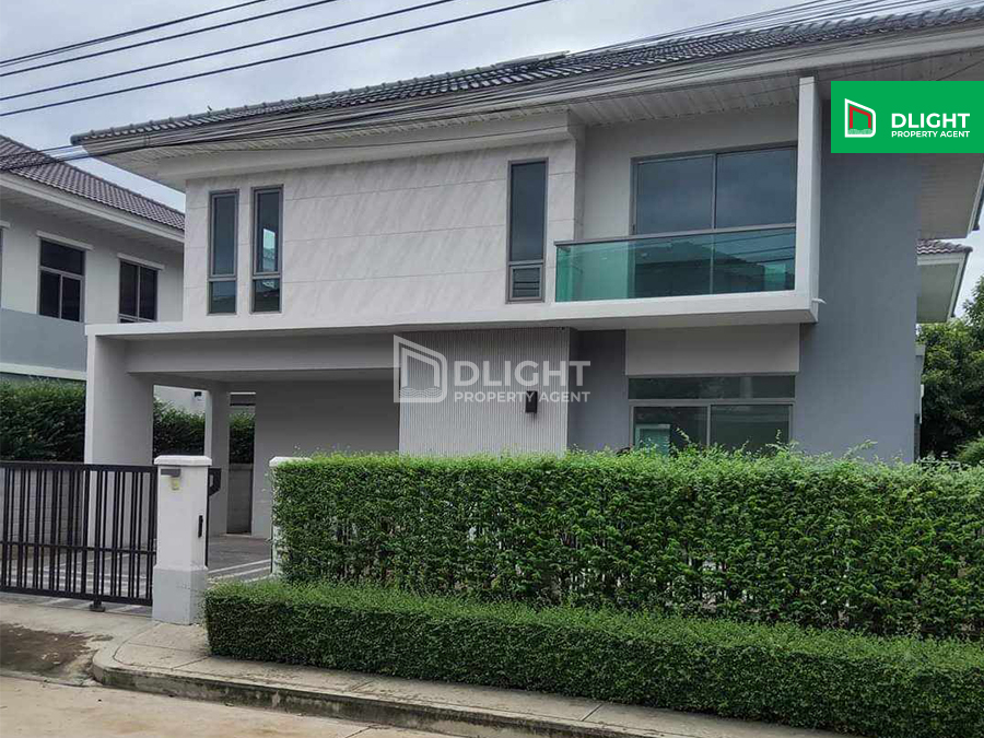 For SaleHousePattanakan, Srinakarin : Single house, Perfect Place Village, Rama IX Krungthep Kreetha, 56.3 sq m, 175 sq m, 4 bedrooms, 3 bathrooms, price 8.99 million baht, newly renovated.