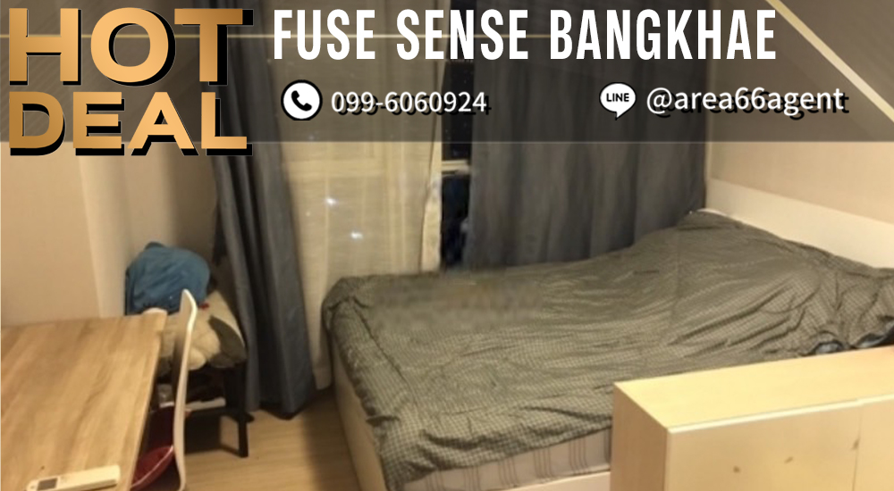 For SaleCondoBang kae, Phetkasem : 🔥 For sale!! Condo Fuse Sense Bangkhae