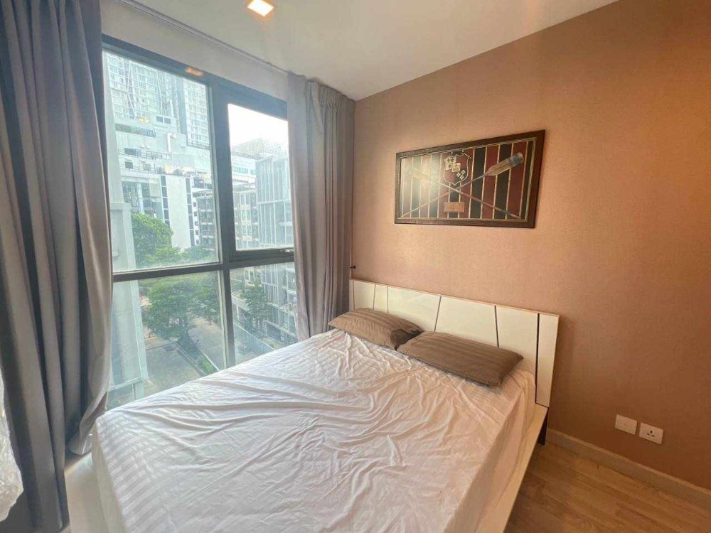 For RentCondoOnnut, Udomsuk : Ideo Mobi Sukhumvit 81 @BTS On Nut Duplex Type 2 bedrooms, 2 bathrooms, 63 sq m., 5th floor, fully furnished.