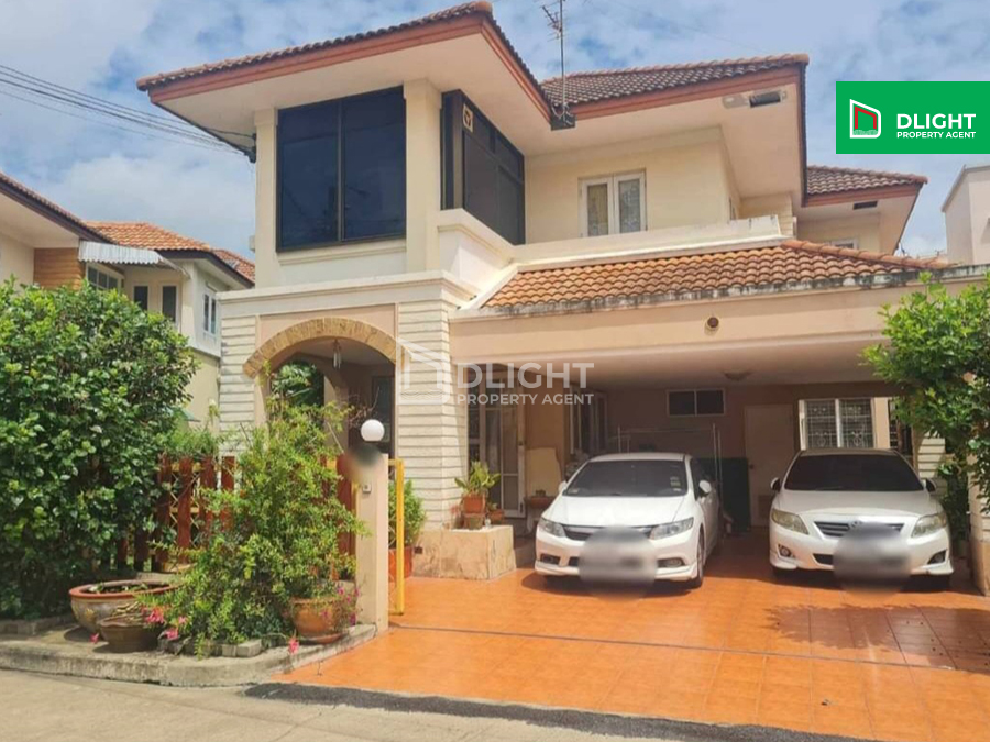 For SaleHouseVipawadee, Don Mueang, Lak Si : Single house, Seranee Park Village 1, Don Mueang, area 56.2 sq m, 3 bedrooms, 2 bathrooms, price 4.9 million baht, negotiable.