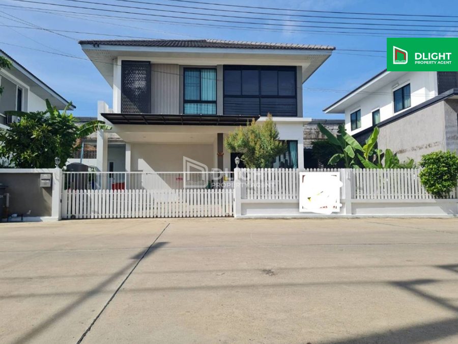 For SaleHousePathum Thani,Rangsit, Thammasat : Urgent! Single house Phattharida Avenue University Rangsit Khlong Song 58.8 sq m, 253 sq m, 3 bedrooms, 3 bathrooms, price 4.5 million baht