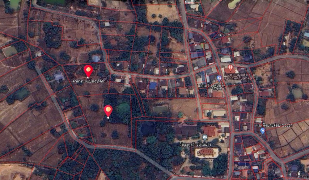 For SaleLandUdon Thani : Land for sale, cheap price, Mueang Udon Thani Near Mittraphap Road, 9 rai 3 ngan 84 square wah.