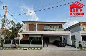 For SaleHouseNonthaburi, Bang Yai, Bangbuathong : 2-story detached house for sale, Centro Village Maha Chesadabodin Bridge, Nonthaburi (Centro Maha Chesadabodin Bridge), corner, code H8012