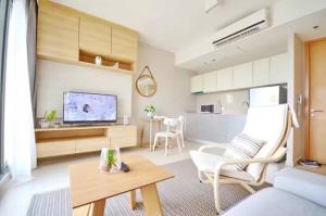 ให้เช่าคอนโดสุขุมวิท อโศก ทองหล่อ : 📌For RENT เช่า | The Lofts Ekkamai - 1BR(44.79sqm) 34,000 THB