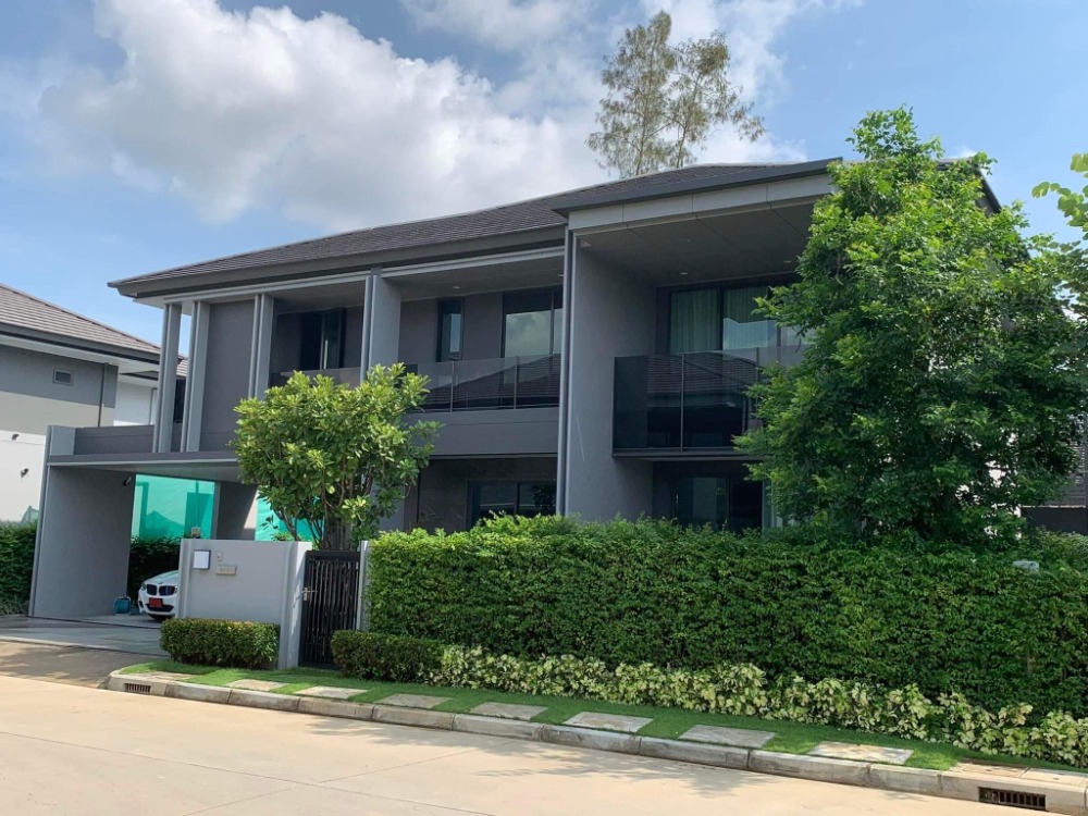 For SaleHousePattanakan, Srinakarin : LL228 for sale, 2-story detached house, Setthasiri Krungthep Kreetha 2 project # next to the main road Srinakarin-Romklao.