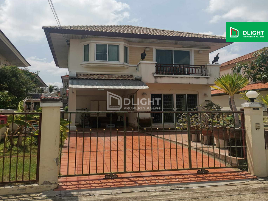 For SaleHousePinklao, Charansanitwong : Single house, Chuan Chuen Village, Pinklao-Wongwaen, 52.2 sq m, 3 bedrooms, 2 bathrooms, price 3.99 million baht.