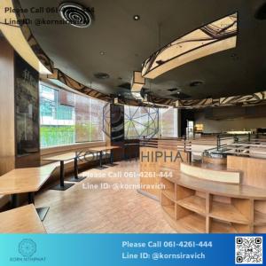 For RentRetailSukhumvit, Asoke, Thonglor : Space for rent on the 1st floor, Soi Thonglor, Sukhumvit 55, shared parking for a total of 40 cars, suitable for a restaurant / bar, tavern / band, tavern / live music / wine, cocktail, jazz bar.