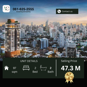 For SaleCondoSukhumvit, Asoke, Thonglor : *Next level of Residence in Thonglor* Khun By Yoo | 2 bed | 061-625-2555