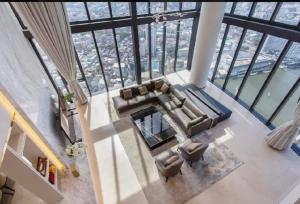 ให้เช่าคอนโดวงเวียนใหญ่ เจริญนคร : 🔥🔥✨ULTRA LUXURY DUPLEX PENTHOUSES 2ชั้น หรูที่สุด!!!! วิวฝั่งริมน้ำ!!!!✨🔥🔥 🎯🎯Banyan Tree✅4B8B✅465.24sqm. ชั้น:42-43 ✨LINE:miragecondo 🔥(#ICON📌) ✅