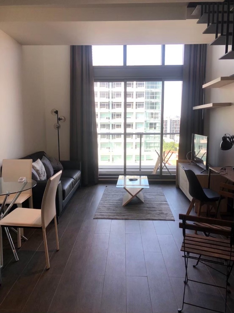 ให้เช่าคอนโดสุขุมวิท อโศก ทองหล่อ : 📌For RENT เช่า | The Lofts Ekkamai - 1BR Duplex (46.03sqm) 30,000 THB