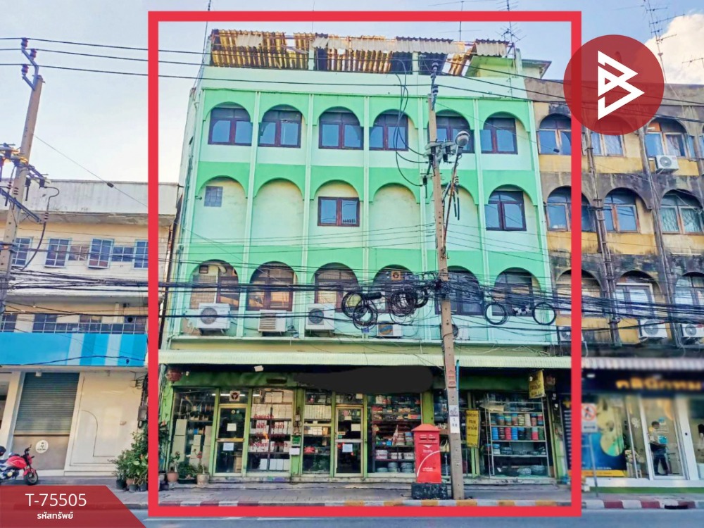 For SaleShophouseRama3 (Riverside),Satupadit : 5-story commercial building for sale, Yannawa, Bangkok