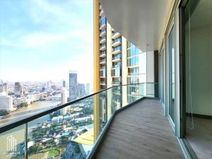 For SaleCondoWongwianyai, Charoennakor : Condo for SALE ** The Residences At Mandarin Oriental Bangkok** along the Chao Phraya River, World Class level, under the brand “Mandarin Oriental“ luxuriously decorated, fully beautiful @70 MB