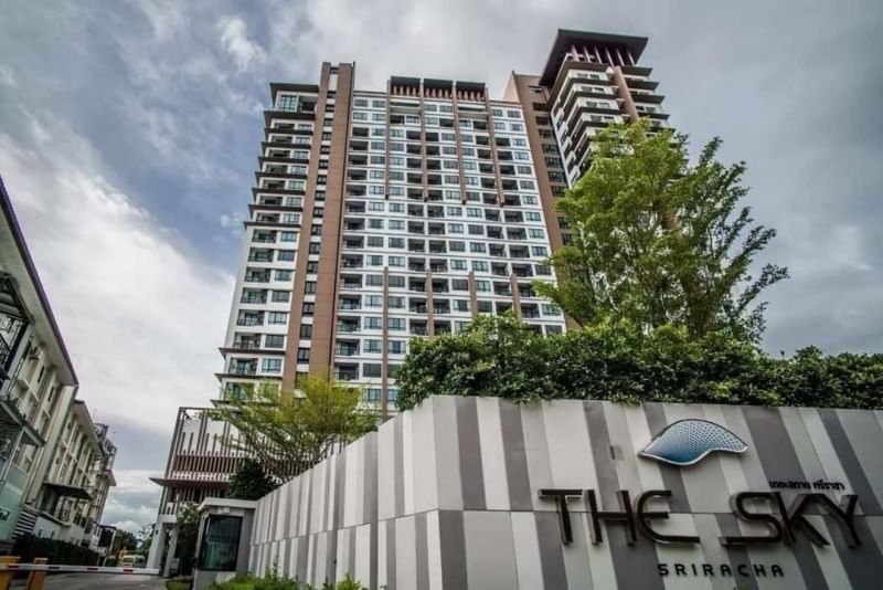 For SaleCondoSriracha Laem Chabang Ban Bueng : Condo for sale in Sriracha, near Robinson, near Central Sukhumvit, Assumption.