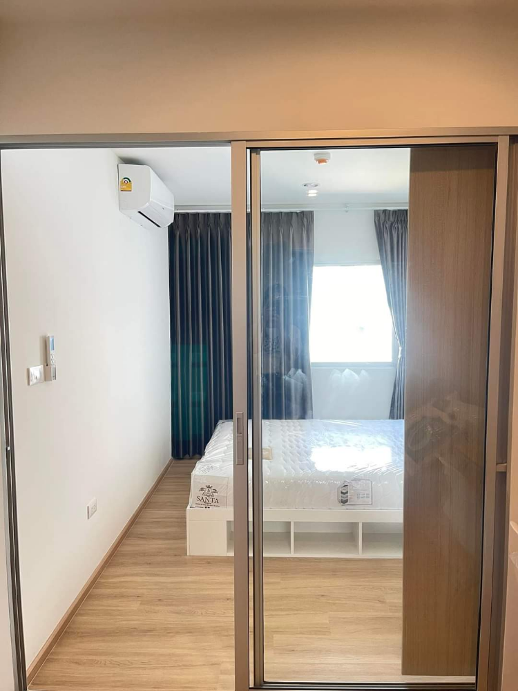 For RentCondoLadkrabang, Suwannaphum Airport : New condo for rent, Sena Kit Chalongkrung, Lat Krabang, Building A, 7th floor, open view, size 26.00 sq m.