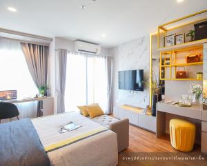 For SaleCondoPattanakan, Srinakarin : 🔥 For sale!! Condo Lumpini Ville Pattanakarn-New Phetchaburi Road.