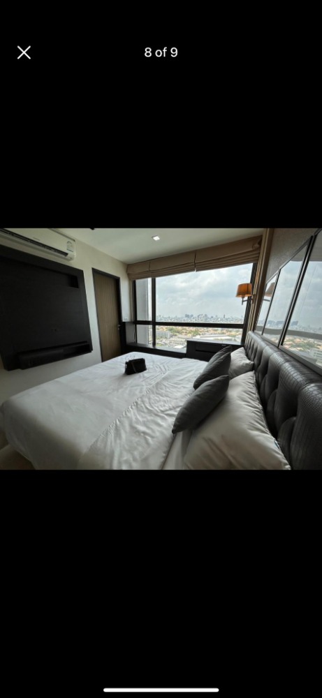 For RentCondoOnnut, Udomsuk : ★ Rhythm 44/1 ★ Size 48 sq m., 17th floor (1 bedroom, 1 bathroom), ★ Next to BTS Phra Khanong ★ Close to the expressway ★ Very convenient travel ★ Many places to shop and eat. ★Complete electrical appliances★