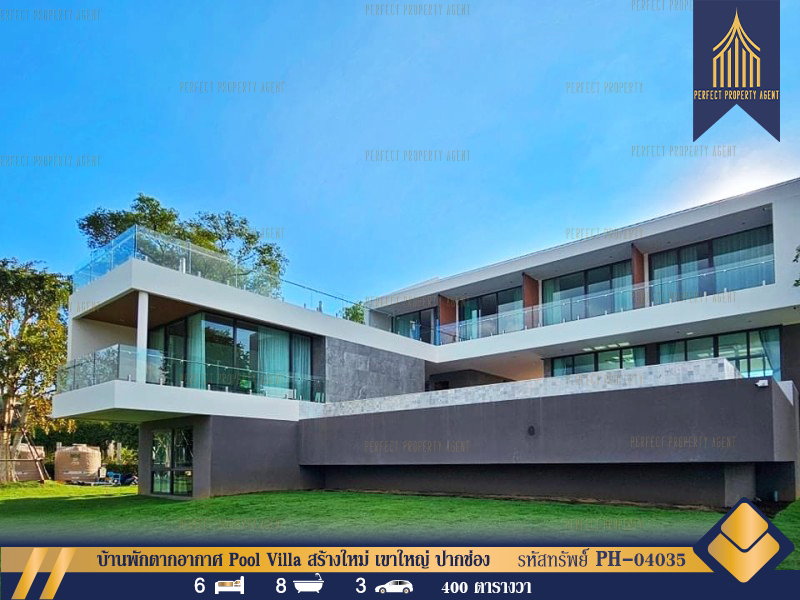 For SaleHousePak Chong KhaoYai : For sale: Newly built Pool Villa, Khao Yai, Pak Chong, Phaya Yen