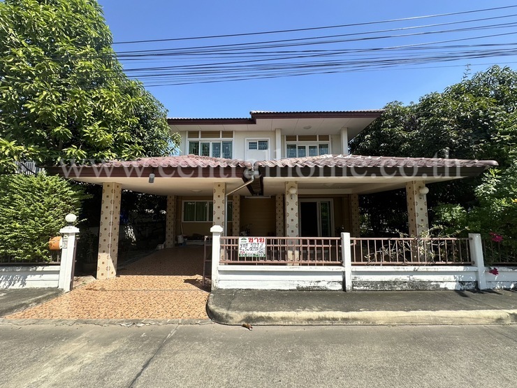 For SaleHouseNonthaburi, Bang Yai, Bangbuathong : Single house, Kunaphat 3, Ban Kluay-Sai Noi, corner house, beautiful house, ready to move in.