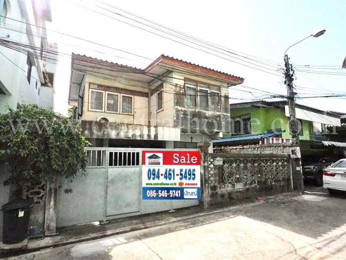 For SaleHouseRatchadapisek, Huaikwang, Suttisan : Single house 50 sq m, Soi Sutthiphong 1/2, near MRT Suthisan Station.