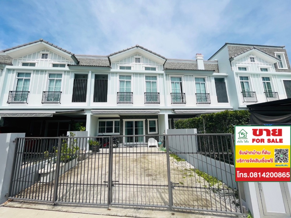 For SaleTownhouseBangna, Bearing, Lasalle : Beautiful house, good location #Indy2 Bangna Ramkhamhaeng 2