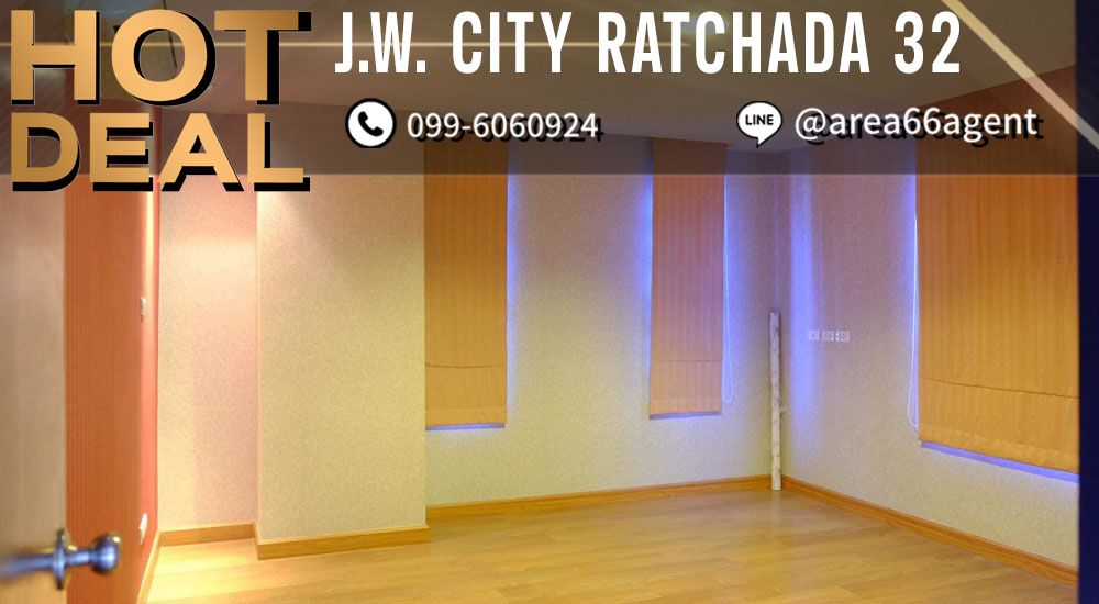 For SaleCondoRatchadapisek, Huaikwang, Suttisan : 🔥 For sale!! Condo J W City Ratchada32