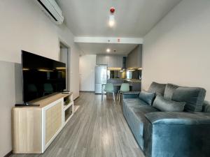 For RentCondoSiam Paragon ,Chulalongkorn,Samyan : 🔥For rent urgently 🔥Condo Ideo Chula - Samyan (Ideo Chula-Samyan) 2 bedrooms, size 45 sq m, 24th floor,Corner room with beautiful view-near MRT Samyan.