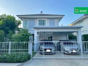 For SaleHouseMin Buri, Romklao : House, Siwalee Village, Srinakarin Romklao, 53 sq m, 137 sq m, 3 bedrooms, 3 bathrooms, price 6.6 million baht, ready to move in.