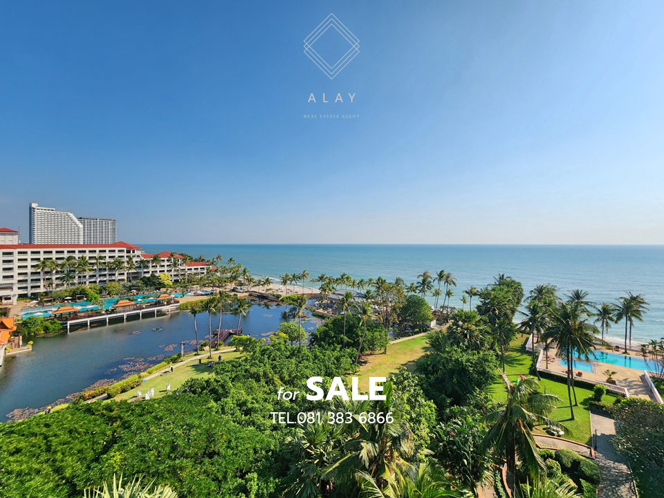 For SaleCondoCha-am Phetchaburi : Beachfront Condo Hua Hua - Cha am for sale