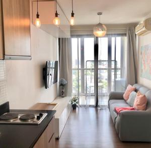 For RentCondoLadprao, Central Ladprao : ★ Ideo Ladprao 17 ★ 34 sq m., 8th floor (1 bedroom, 1 bathroom), ★Next to MRT Ladprao ★Located to Central Ladprao, Union Mall, Tesco Lotus, Big C ★ Many amenities★ Complete electrical appliances