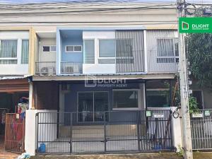 For SaleTownhouseRathburana, Suksawat : Townhouse Indy 1 Pracha Uthit 90, area 18.1 sq m, 2 bedrooms, 3 bathrooms, price 2.15 million baht, newly renovated, free transfer.