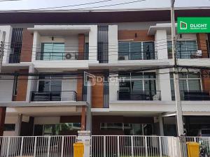 For SaleTownhouseMin Buri, Romklao : Townhome Nirvana Cluster Ramkhamhaeng, 20.4 sq m, 2 bedrooms, 3 bathrooms, suitable for a home office, price 4.9 million baht.