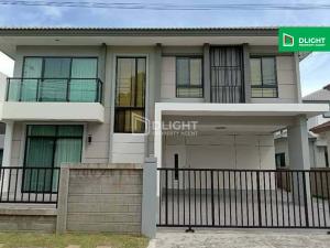 For SaleHouseMin Buri, Romklao : Single house Casaville Ramintra Wongwaen 2, area 52.3 sq m, 167 sq m, 4 bedrooms, 3 bathrooms, price 6.99 million baht.