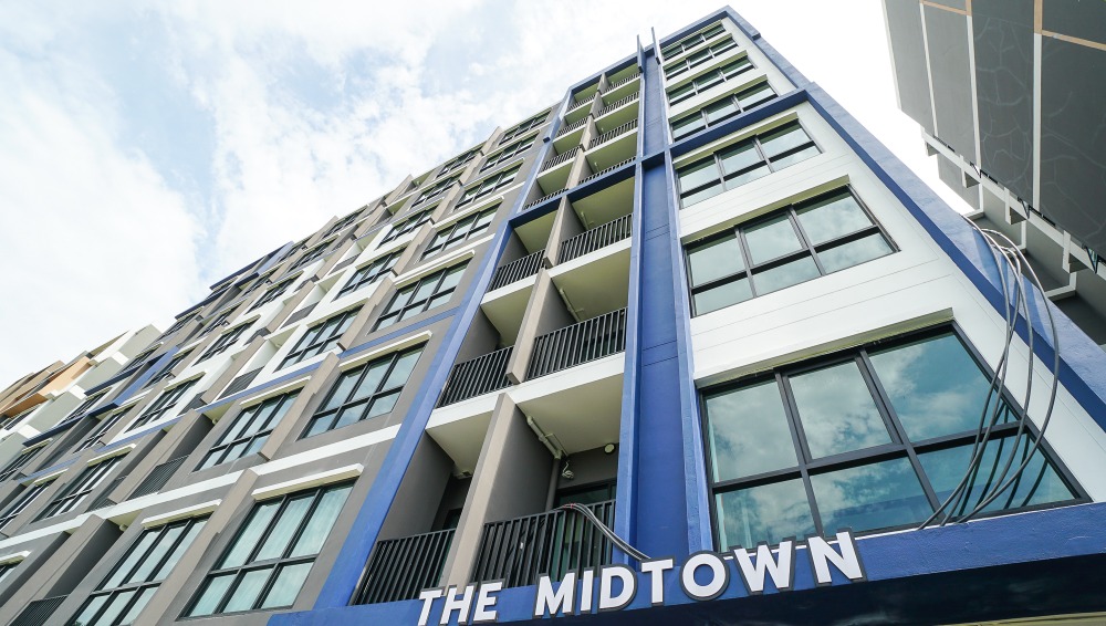 For SaleCondoChaengwatana, Muangthong : Condo for sale, The Midtown Chaengwattana, ready to move in, near Lak Si SRT.