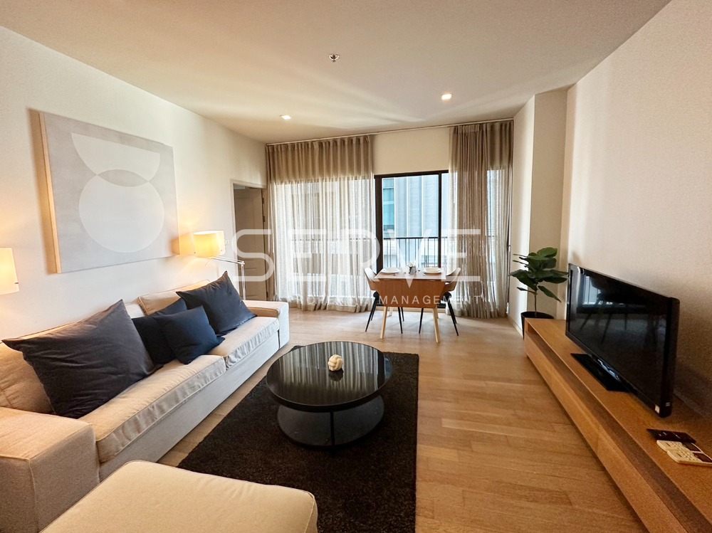 For RentCondoSukhumvit, Asoke, Thonglor : 🔥Hot Deal 30K🔥 - Corner Room 1 Bed with Bathtub Nice Decorate Good Location BTS Phrom Phong 200 m. at Noble Refine Condo / For Rent