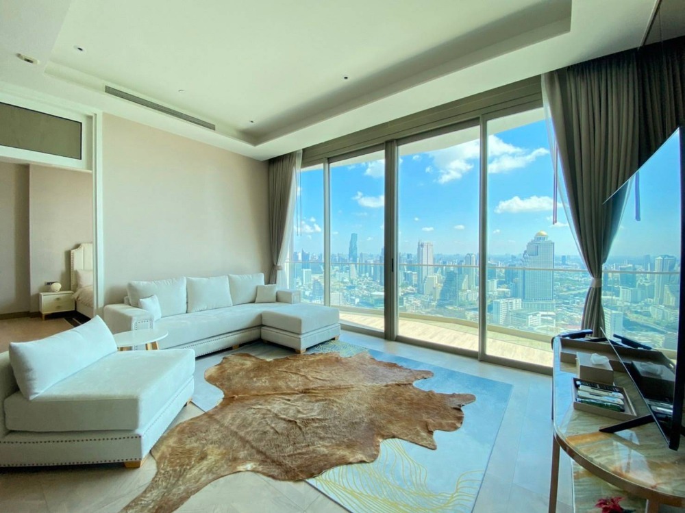For RentCondoWongwianyai, Charoennakor : ♦ Modern Luxury ♦ 40+ Floor Chao Phraya River | 2 bedrooms 128.05 sq.m. | Condominium next to Chao Phraya River, Icon siam, BTS Charoen Nakhon.