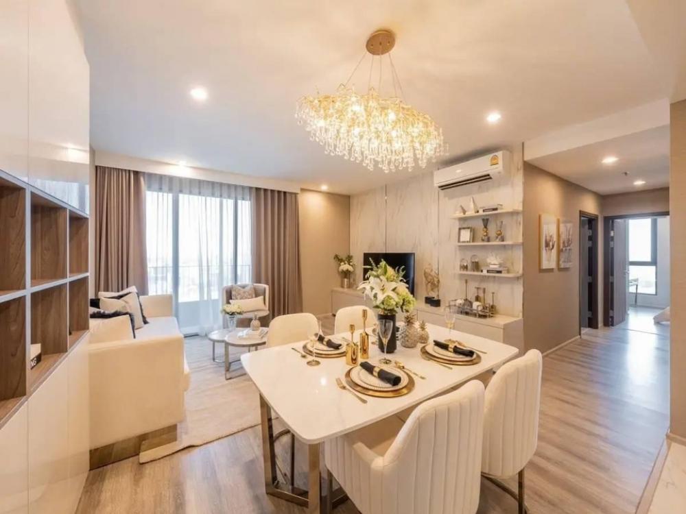 For RentCondoOnnut, Udomsuk : 🌟For Rental Ideo Mobi Sukhumvit 66 , 2 Bedrooms / 2 Bathrooms, great interior luxury design and decor. Nearby BTS Udomsuk. 🔑Rental Fee 65,000 THB/Month.